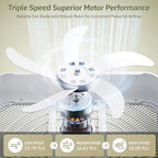 20 Inch Box Fan with Carry Handle, Portable Powerful and Quiet 3-speed Floor Fan with Protection Net, Durable, alternate view