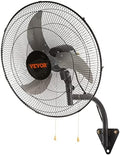 20 Inch Wall Mount Fan, Oscillating, 3-Speed, 4650 CFM