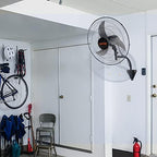 20 Inch Wall Mount Fan, Oscillating, 3-Speed, 4650 CFM, alternate view 2