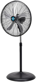 20” Oscillating Pedestal Fan - 5000 CFM, Stand Fan, 3-Speed, 1/6 HP, 6.6 FT, Industrial & Commercial Use, UL