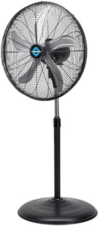 20” Oscillating Pedestal Fan - 5000 CFM, Stand Fan, 3-Speed, 1/6 HP, 6.6 FT, Industrial & Commercial Use, UL