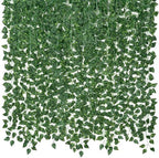 20 Pack 140Ft Artificial Ivy Garland, Fake Vines UV Resistant Greenery Leaves Fake Plants Hanging Aesthetic