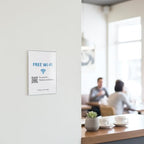 20 Pack 4x6 Wall Mount Acrylic Sign Holder, Wall Signs Photo Menu Flyer Display Holders, Plastic Clear Acrylic, alternate