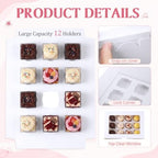 20 Pack Dessert Shooter Box with Window, 12 Count 3 oz, White in 12 Count 3 oz in White, alternate view 5