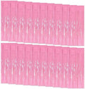 20 Pack Foil Curtain Pink Backdrop Streamers Metallic Tinsel Fringe Curtains Photo Booth Props for Birthday