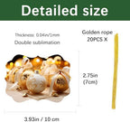 20 pcs 3.9" × 2.8" Metal Sublimation Ornament Blank, Double Sided Sublimation Ornaments, Sublimation Christmas, alternate
