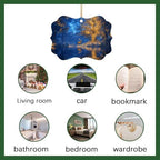20 pcs 3.9" × 2.8" Metal Sublimation Ornament Blank, Double Sided Sublimation Ornaments, Sublimation Christmas, alternate