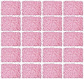 20 PCS Artificial Flower Wall Panel 24" x 16" Faux Flowers Wall Decoration Light Pink Hydrangea Flower Panels