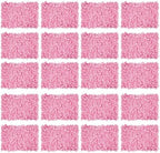20 PCS Flower Wall Panel 24"x16" Artificial Flowers Wall Decoration Decorative Hydrangea Flower Panels for Home