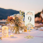20 Pcs Gold Table Number Holders, 4-Inch Place Card Holders With Widened Base, Wire Photo Stands for Tables, alternate view 2