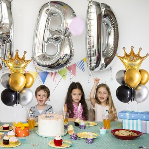 20 Set Balloon Stand Kit - Balloon Sticks With Base for Table Balloon Centerpiece Decorations for Birthday, alternate view 2