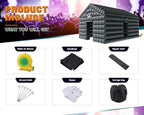 20 x 16 x 14 FT Inflatable Nightclub Party Tent, Black in 20 x 16 x 14 FT in Black, alternate view 6