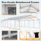20' x 40' Party Tent Heavy Duty, Wedding Tent with Removable Sidewalls, Outdoor Gazebo Event Shelters Canopy for, alternate