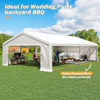 20' x 40' Party Tent Heavy Duty, Wedding Tent with Removable Sidewalls, Outdoor Gazebo Event Shelters Canopy for, alternate