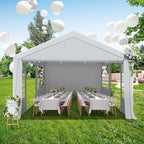 20'x20' Party Tent Heavy Duty, Large Wedding Event Tent with Removable Sidewalls & 4 Sand Bags, Event Canopy, alternate view