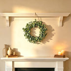 20" Year Round Eucalyptus Wreath for Front Door, Home Decor, All Season, alternate view 7