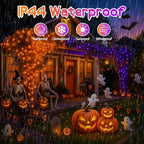 200 LED Connectable String Lights with Remote, Halloween Lights Outdoor, alternate view 4