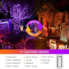 200 LED Connectable String Lights with Remote, Halloween Lights Outdoor, alternate view 5
