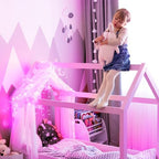 200 LED Pink Lights for Room Decor, Pink String Halloween Lights, alternate view 6