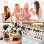 200 Pack 7 Oz Clear Clear Plastic Dessert Cups in 7 oz in Clear, alternate view 6