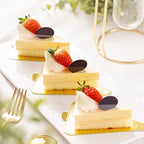 200 Pcs Mini Triangle Cardboard, Mousse Cupcake Base, Cake Dessert Paper Board, Dissert Plates Patries Cardboard, alternate