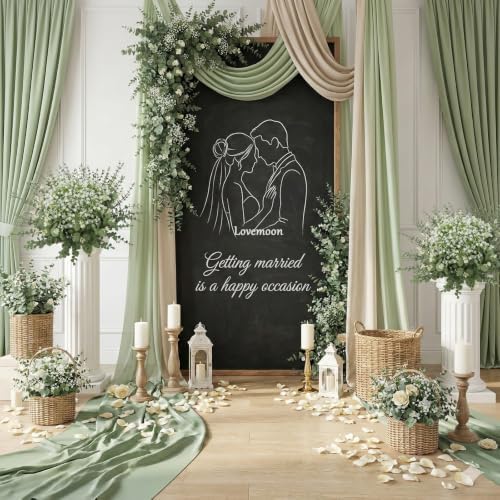 200 Pcs Mixed Greenery Artificial Eucalyptus Stems, Baby Breath Artificial Flowers Bulk and Eucalyptus Leaves, alternate view