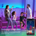 200ft Led Strip Lights(2 Rolls of 100ft led Lights) Ultra Long Led Light Strip with App Voice Control, alternate view 2