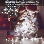 200FT Super Long String Lights, 500 LED 8 Modes & Memory Timer Plug in Twinkle Fairy Lights Decor for Home Xmas, alternate