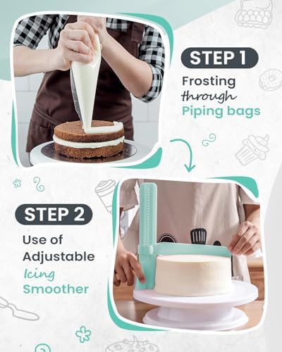 200PCs Cake Decorating Kit with Video Course for Beginners & Pros, alternate view 6