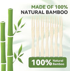 200PCS Cocktail Picks, Fancy Forks for Appetizers, Decorative Skewers for Appetizers Drinks Party Fruit, 3.5, alternate view