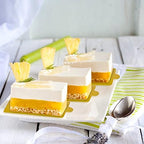 200Pcs Mini Rectangular Cardboard, Mousse Cupcake Base, Cake Dissert Paper Board Plates for Party Wedding, alternate view 2