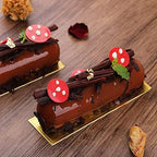 200Pcs Mini Rectangular Cardboard, Mousse Cupcake Base, Cake Dissert Paper Board Plates for Party Wedding, alternate view 6