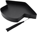 2024 Fillable Graduation Cap Cardboard Serving Tray Cut Out Charcuterie Sweet Food Decorative Paper Mache Box, alternate view