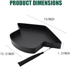 2024 Fillable Graduation Cap Cardboard Serving Tray Cut Out Charcuterie Sweet Food Decorative Paper Mache Box, alternate view