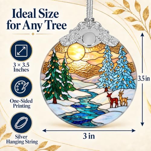 2026 Christmas Ornament, Little Deer Christmas Ornament, alternate view 2