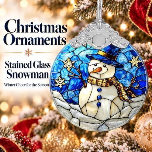 2026 Christmas Ornament, Snowman Christmas Ornament, alternate view 4