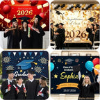 2026 Graduation Backdrop with Name Photo Text for Graduate, alternate view 7