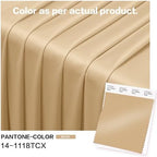 20ft×15ft Camel Backdrop Curtain for Wedding Party, alternate view 2