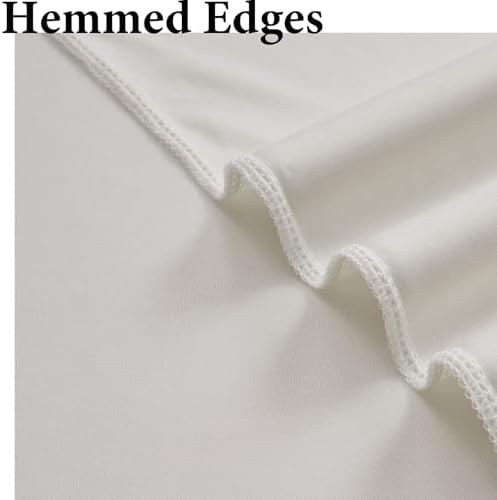 20ftx10ft Wrinkle Free Beige Backdrop Curtains for Parties, Silky Polyester Photo Backdrop Drapes 4 Panels, alternate view 4