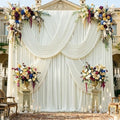 20ftx14ft Ivory Backdrop Curtain for Wedding Parties