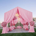 20ftx40ft Light Pink Ceiling Curtain for Wedding Parties