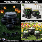 20Pc Cauldron Multi-pack, Black Witch Cauldron Bowl for Halloween Decor, alternate view 5