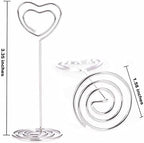 20PCS 3.35 Inch Table Number Stands - Place Card Holders for Wedding Centerpieces, Birthday Party, Photo Picture, alternate