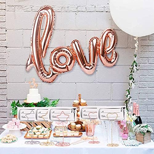 20PCS 3.35 Inch Table Number Stands - Place Card Holders for Wedding Centerpieces, Birthday Party, Photo Picture, alternate