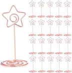 20PCS 3.35 Inch Table Number Stands - Place Card Holders for Wedding Centerpieces, Birthday Party, Photo Picture