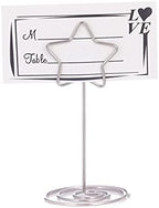 20PCS 3.35 Inch Table Number Stands - Place Card Holders for Wedding Centerpieces, Birthday Party, Photo Picture, alternate