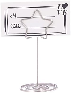 20PCS 3.35 Inch Table Number Stands - Place Card Holders for Wedding Centerpieces, Birthday Party, Photo Picture, alternate