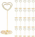 20PCS 3.35 Inch Table Number Stands - Place Card Holders for Wedding Centerpieces, Birthday Party, Photo Picture
