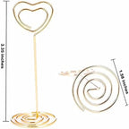 20PCS 3.35 Inch Table Number Stands - Place Card Holders for Wedding Centerpieces, Birthday Party, Photo Picture, alternate