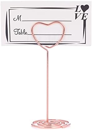 20PCS 3.35 Inch Table Number Stands - Place Card Holders for Wedding Centerpieces, Birthday Party, Photo Picture, alternate
